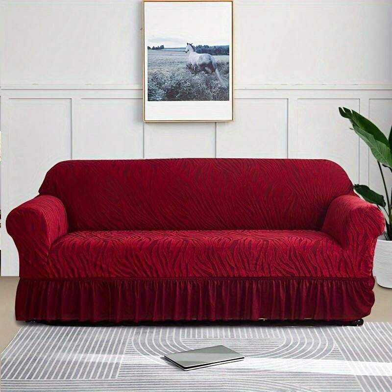 Zebra Velvet Sofa Covers - All Colors & Sizes