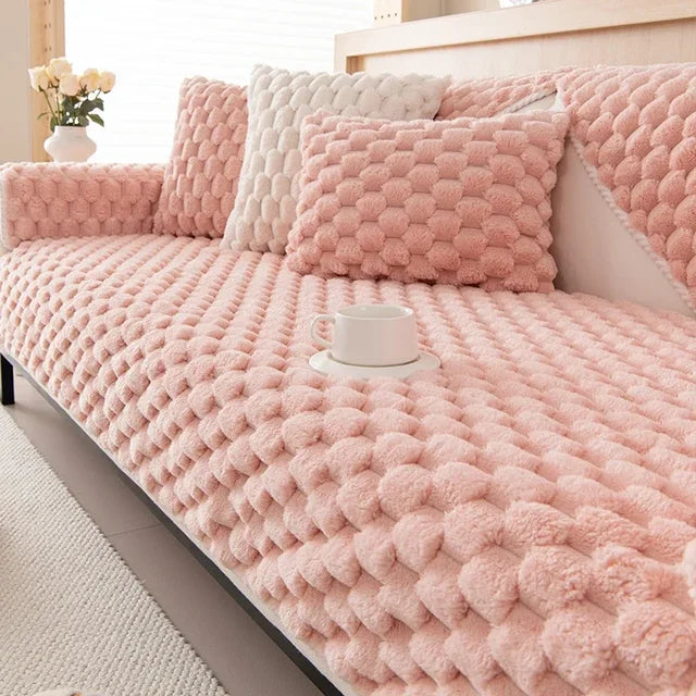 Mat Thicken Soft Couch - Pink